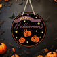 Happy Halloween 2 - 10" Round Door Hanger